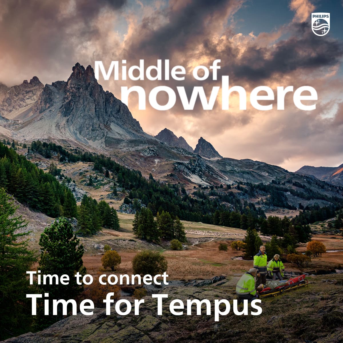 Middle of nowhere Time to connect, Time for Tempus