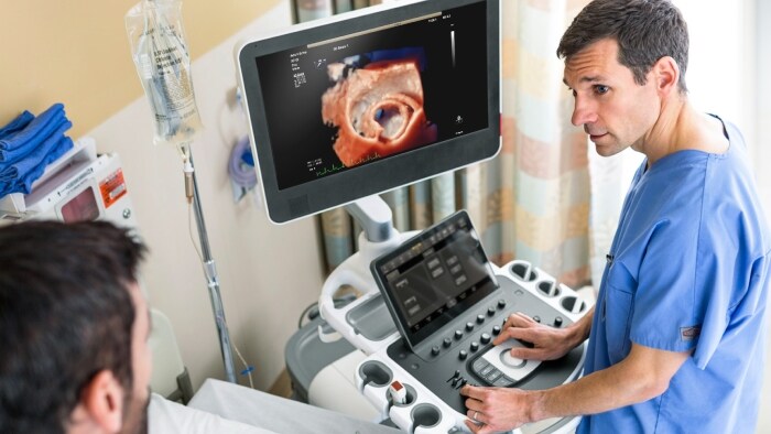 Cardiovascular ultrasound managed service