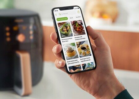 Philips HomeID app, smart app for recipes