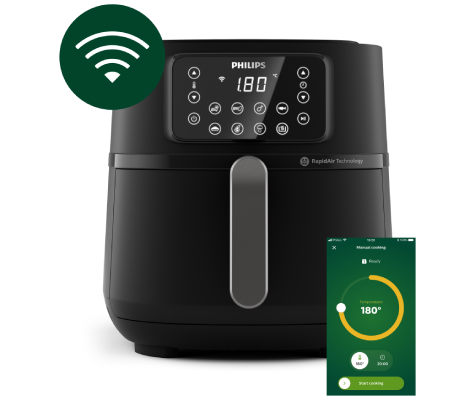 Airfryer Essential حجم XL متصل، Airfryer من Philips، حلول طهو متصلة